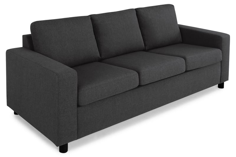 Crazy 3-personers Stofsofa - Antracit - Møbler - Sofaer - 3 personers sofa