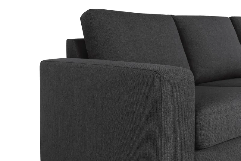 Crazy 3-personers Stofsofa - Antracit - Møbler - Sofaer - 3 personers sofa
