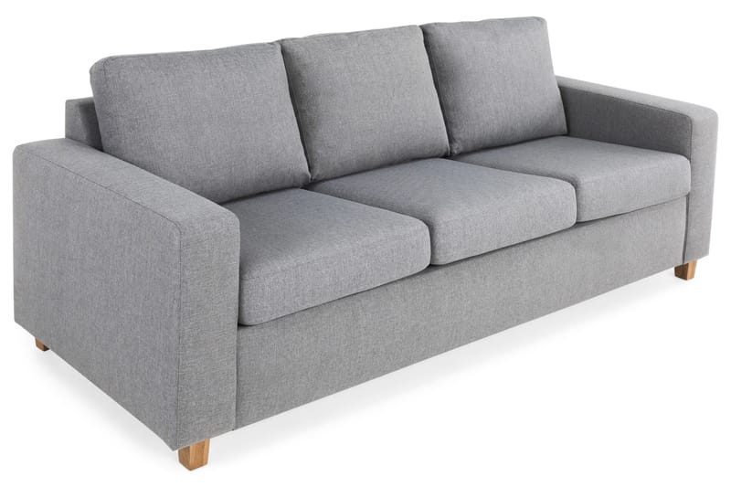 Crazy 3-personers Stofsofa - Grå - Møbler - Sofaer - 3 personers sofa