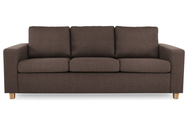 Crazy 3-personers Stofsofa - Brun - Møbler - Sofaer - 3 personers sofa