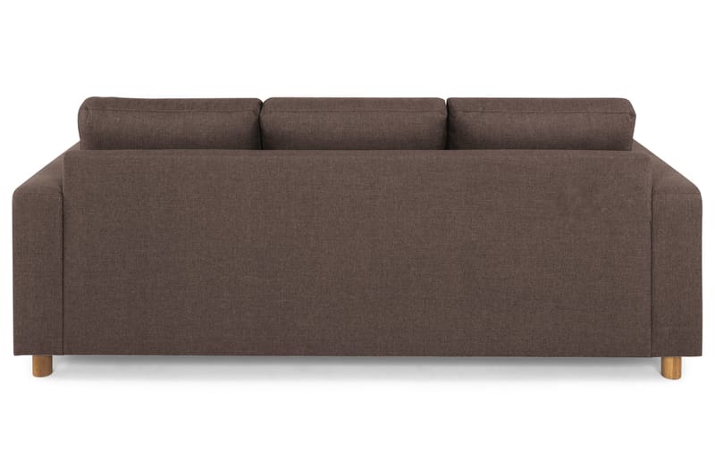 Crazy 3-personers Stofsofa - Brun - Møbler - Sofaer - 3 personers sofa