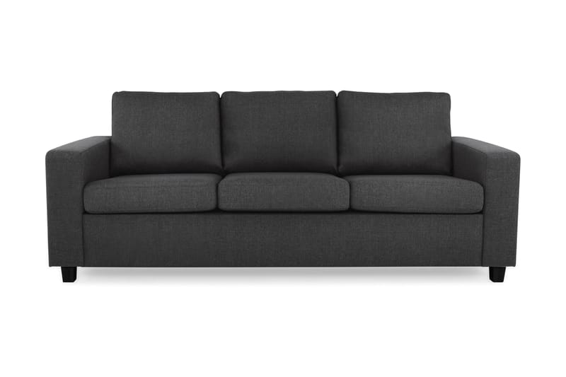 Crazy 3-personers Stofsofa, Antracit