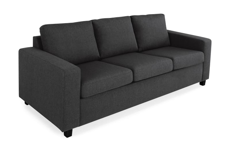 Crazy 3-personers Stofsofa - Antracit - Møbler - Sofaer - 3 personers sofa