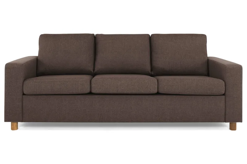 Crazy 3-personers Stofsofa - Brun - Møbler - Sofaer - 3 personers sofa
