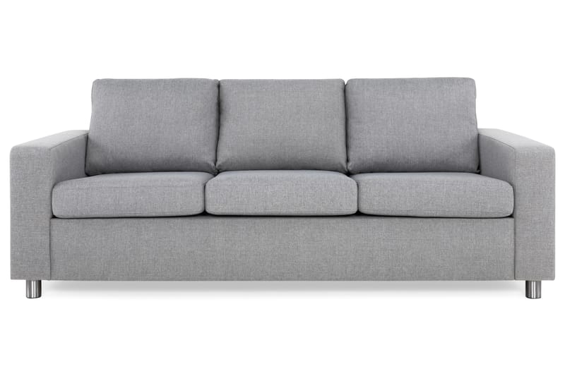 Crazy 3-personers Stofsofa - Grå - Møbler - Sofaer - 3 personers sofa