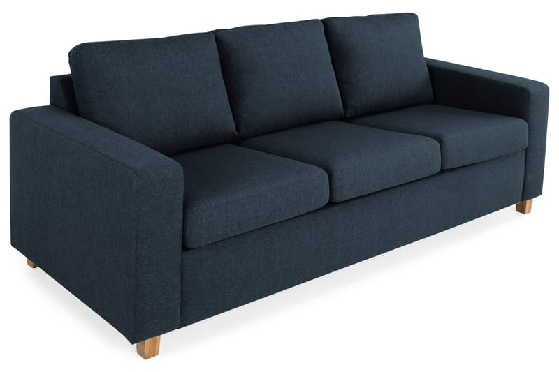 Crazy 3-personers Stofsofa - Blå - Møbler - Sofaer - 3 personers sofa