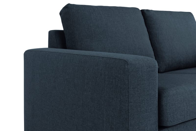Crazy 3-personers Stofsofa - Blå - Møbler - Sofaer - 3 personers sofa