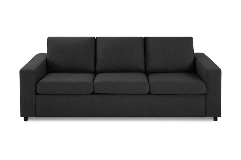 Crazy 3-personers Stofsofa - Antracit - Møbler - Sofaer - 3 personers sofa