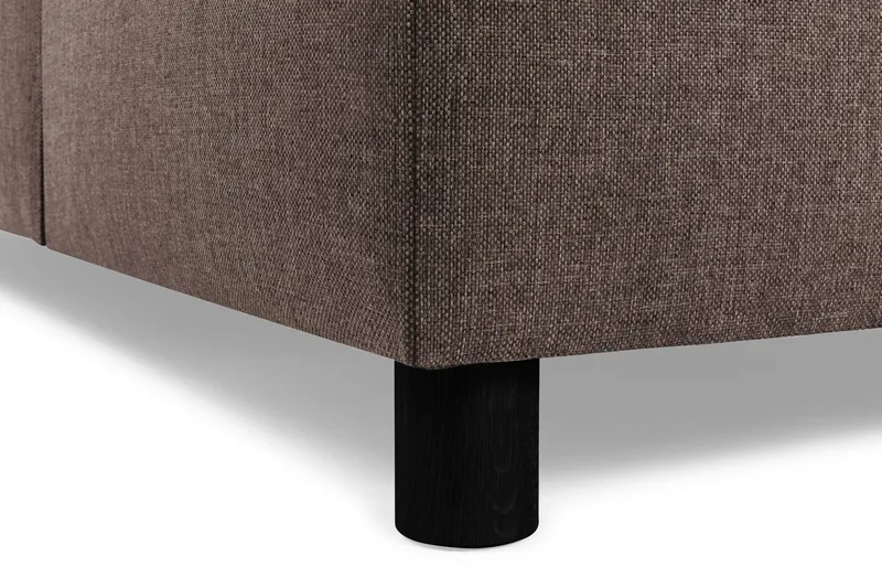 Crazy 3-personers Stofsofa - Brun - Møbler - Sofaer - 3 personers sofa