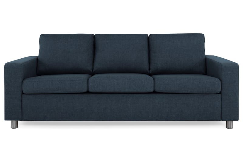 Crazy 3-personers Stofsofa - Blå - Møbler - Sofaer - 3 personers sofa