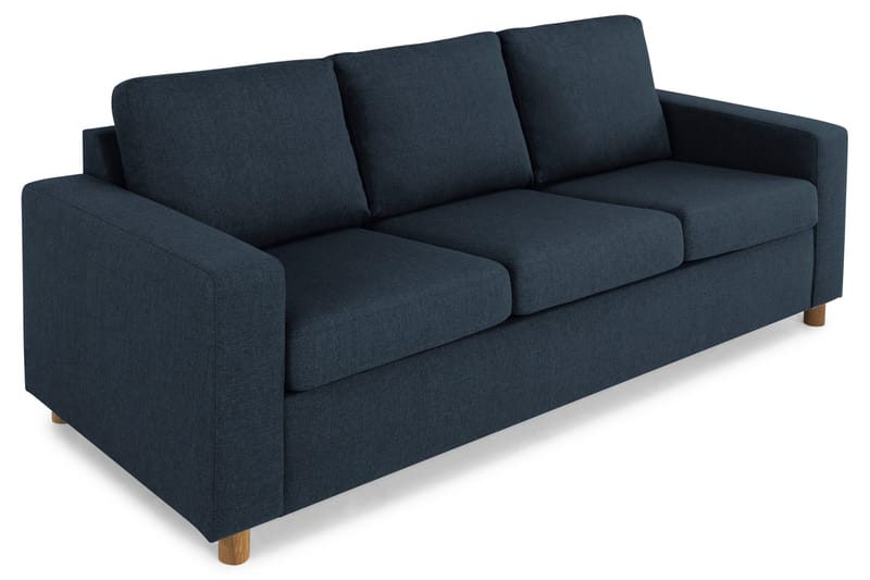 Crazy 3-personers Stofsofa - Blå - Møbler - Sofaer - 3 personers sofa