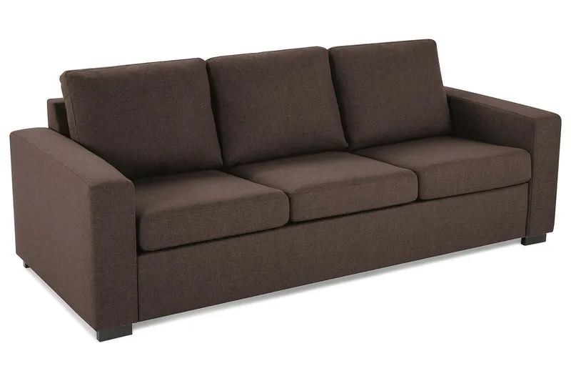 Crazy 3-personers Stofsofa - Brun - Møbler - Sofaer - 3 personers sofa