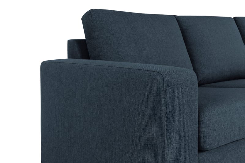Crazy 3-personers Stofsofa - Blå - Møbler - Sofaer - 3 personers sofa