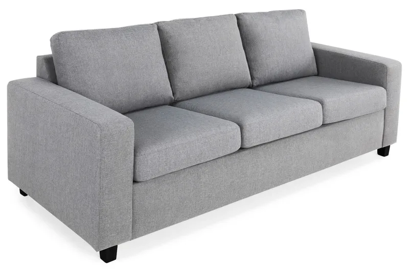 Crazy 3-personers Stofsofa - Grå - Møbler - Sofaer - 3 personers sofa