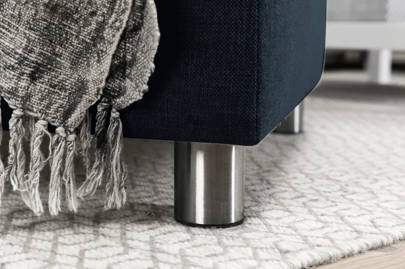 Crazy 3-personers Stofsofa - Blå - Møbler - Sofaer - 3 personers sofa