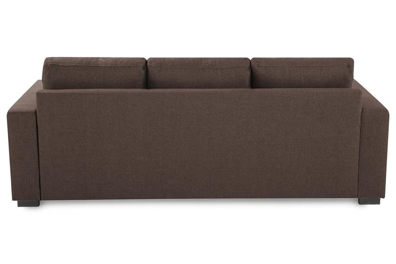 Crazy 3-personers Stofsofa - Brun - Møbler - Sofaer - 3 personers sofa