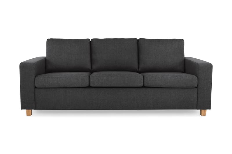 Crazy 3-personers Stofsofa - Antracit - Møbler - Sofaer - 3 personers sofa