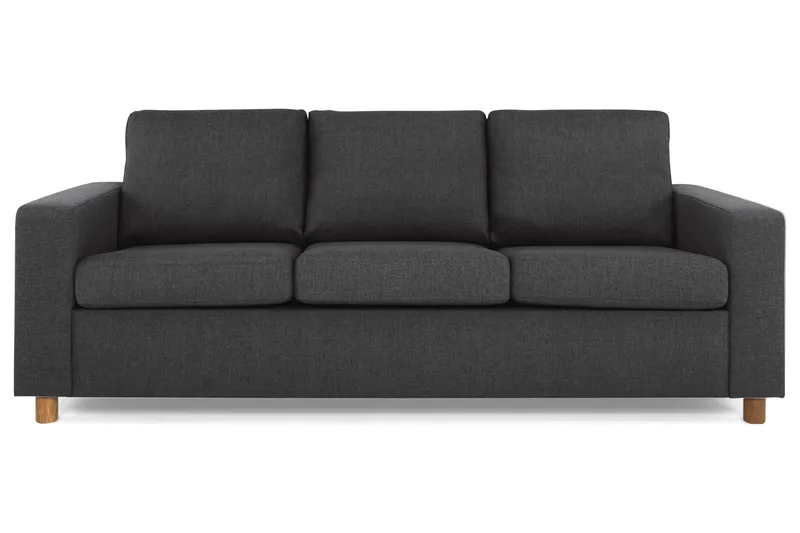 Crazy 3-personers Stofsofa - Antracit - Møbler - Sofaer - 3 personers sofa