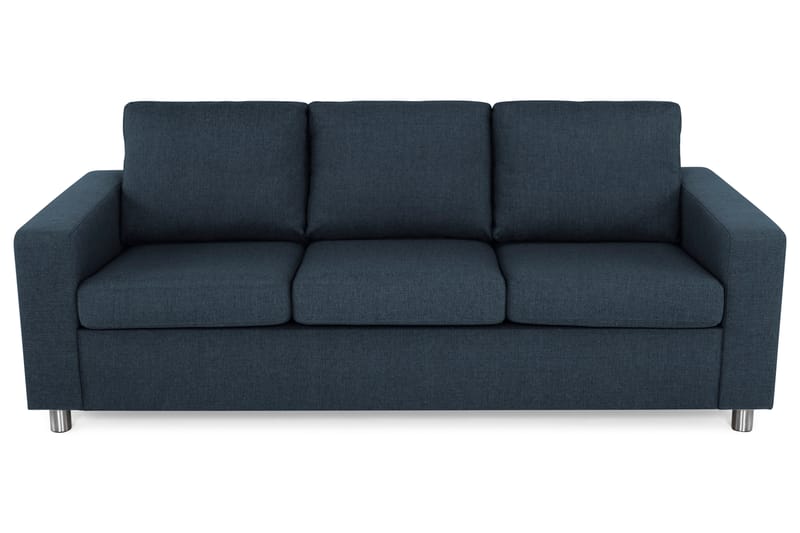 Crazy 3-personers Stofsofa - Blå - Møbler - Sofaer - 3 personers sofa