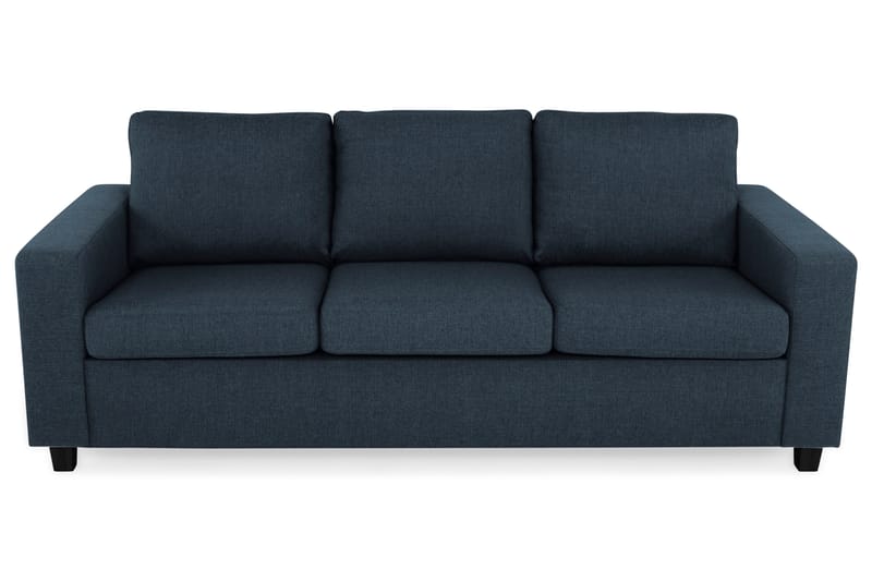 Crazy 3-personers Stofsofa - Blå - Møbler - Sofaer - 3 personers sofa