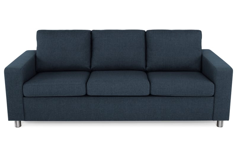 Crazy 3-personers Stofsofa - Blå - Møbler - Sofaer - 3 personers sofa