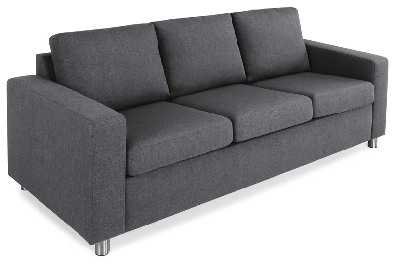 Crazy 3-personers Stofsofa - Mørkegrå - Møbler - Sofaer - 3 personers sofa
