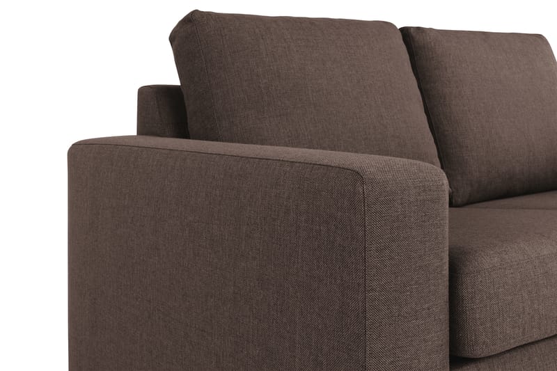 Crazy 3-personers Stofsofa - Brun - Møbler - Sofaer - 3 personers sofa