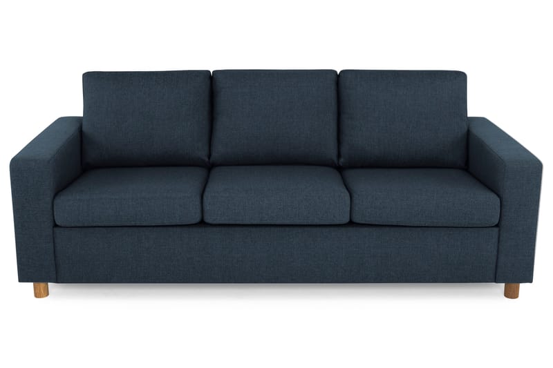 Crazy 3-personers Stofsofa - Blå - Møbler - Sofaer - 3 personers sofa