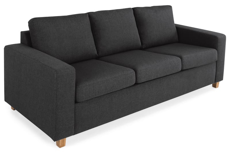 Crazy 3-personers Stofsofa - Antracit - Møbler - Sofaer - 3 personers sofa
