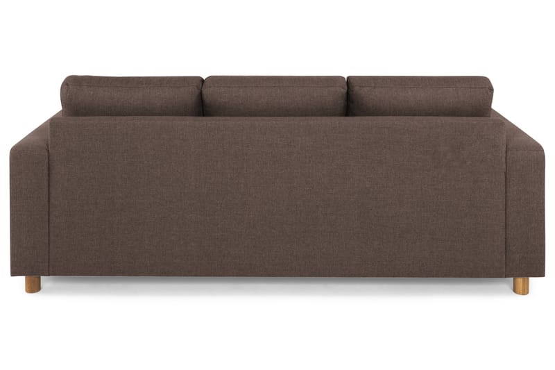 Crazy 3-personers Stofsofa - Brun - Møbler - Sofaer - 3 personers sofa