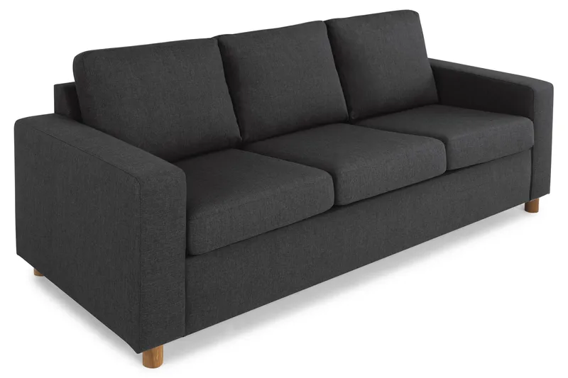 Crazy 3-personers Stofsofa - Antracit - Møbler - Sofaer - 3 personers sofa