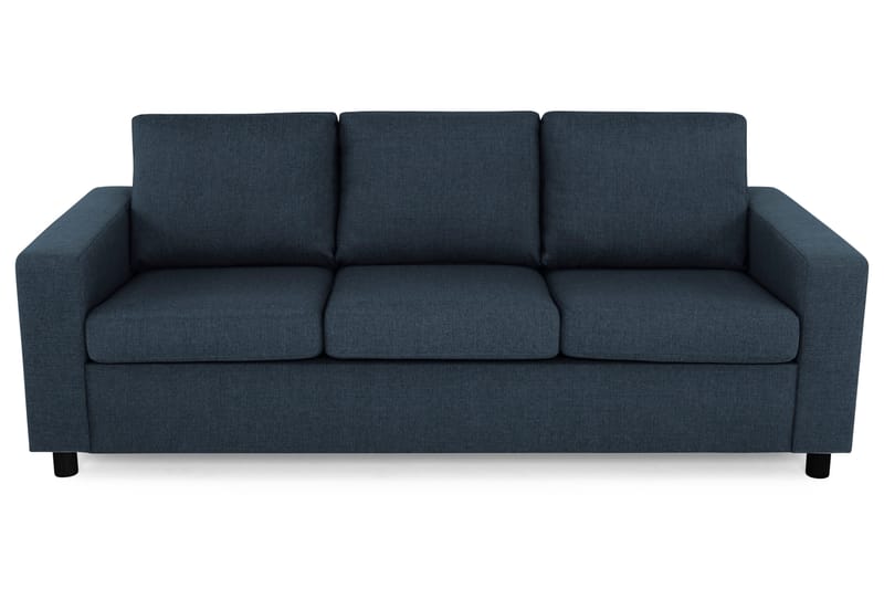 Crazy 3-personers Stofsofa - Blå - Møbler - Sofaer - 3 personers sofa