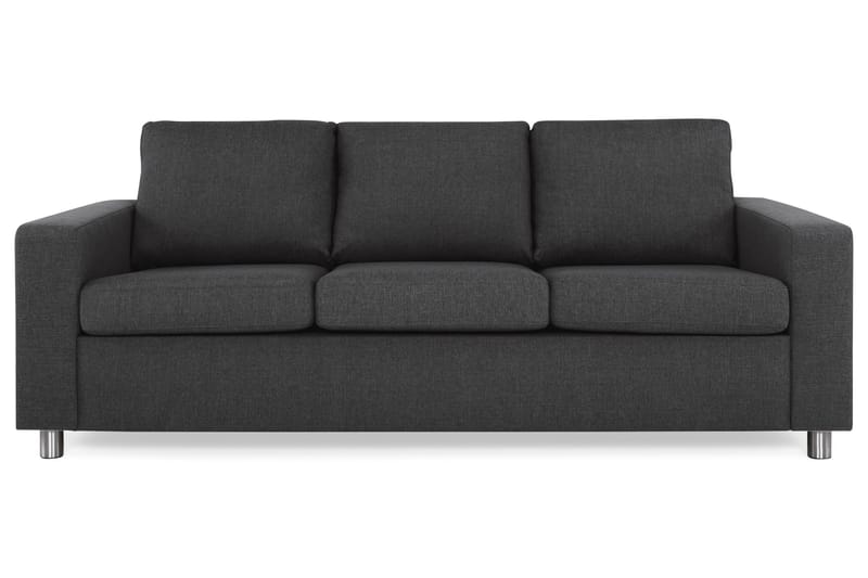 Crazy 3-personers Stofsofa - Antracit - Møbler - Sofaer - 3 personers sofa