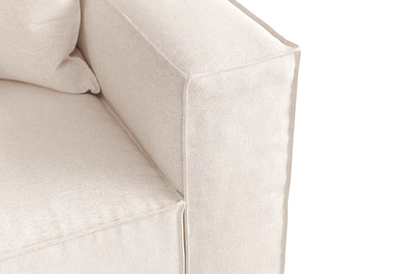 Cubo 4-personers Dyb Modulsofa i Stof - Beige - Møbler - Sofaer - 3 personers sofa