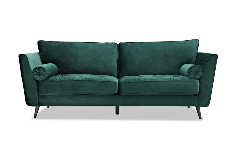 Current 3-personers Sofa - Grøn - 3 personers sofa