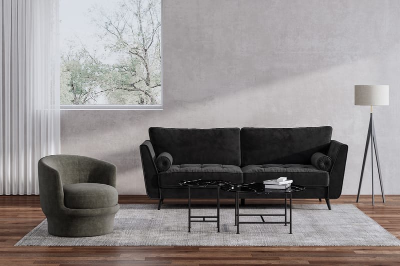 Current 3-personers Sofa - Grå - Møbler - Sofaer - 3 personers sofa