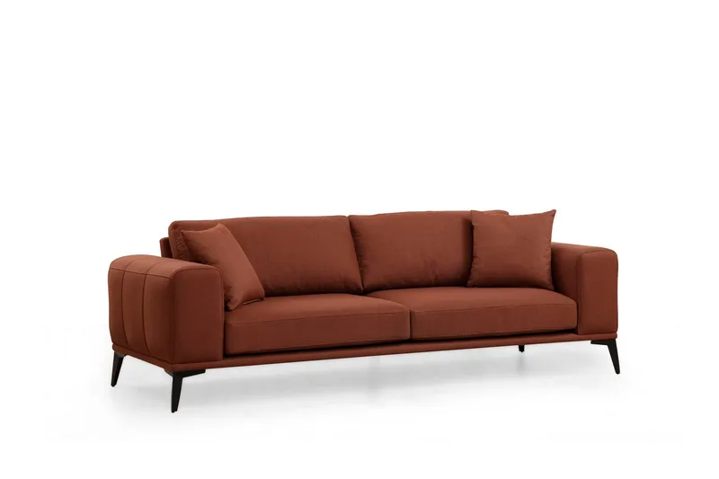Daler Sofa 3-personers, Rød