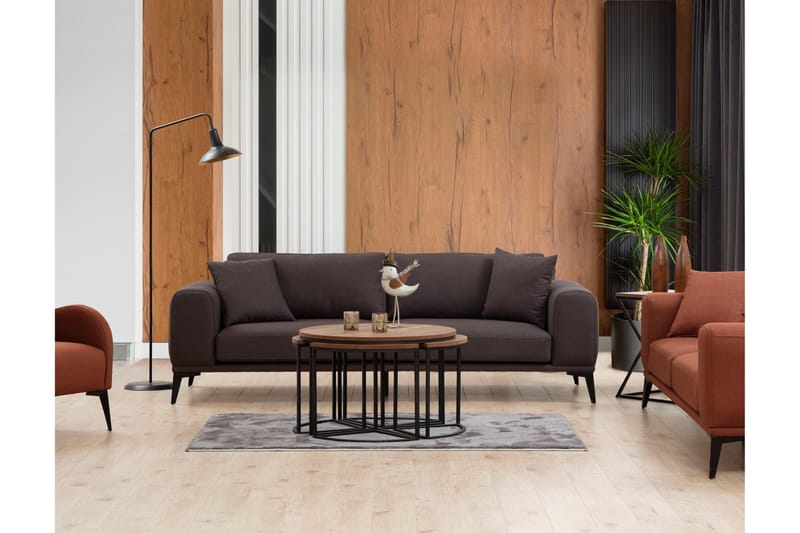 Daler Sofa 3-personers - Grå - Møbler - Sofaer - 3 personers sofa