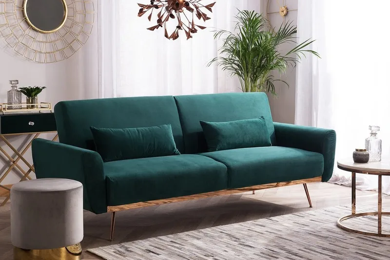 Eina sofa 3 sæder - Grøn - Møbler - Sofaer - 3 personers sofa