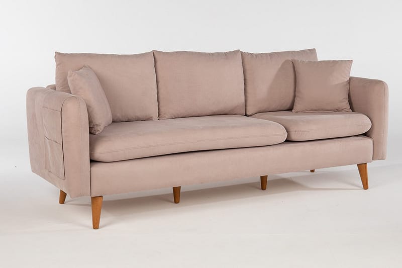Espeut 3-pers. Sofa - Brun - Møbler - Sofaer - 3 personers sofa