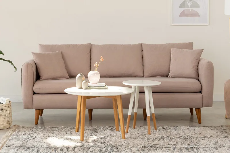 Espeut 3-pers. Sofa - Brun - Møbler - Sofaer - 3 personers sofa