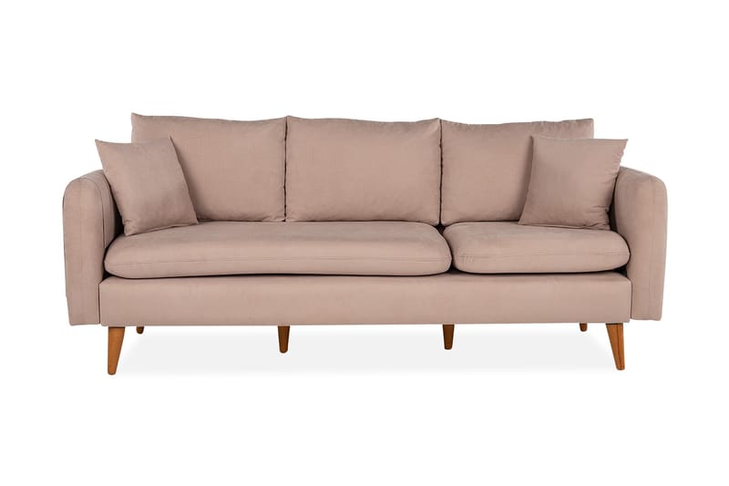 Espeut 3-pers. Sofa, Brun