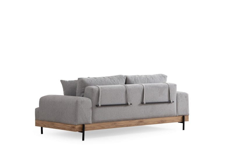 Eti Sofa 3-pers - Grå - Møbler - Sofaer - 3 personers sofa