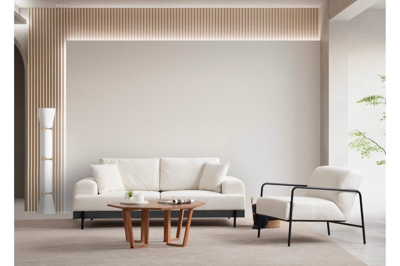 Eti Sofa 3-pers, Hvid