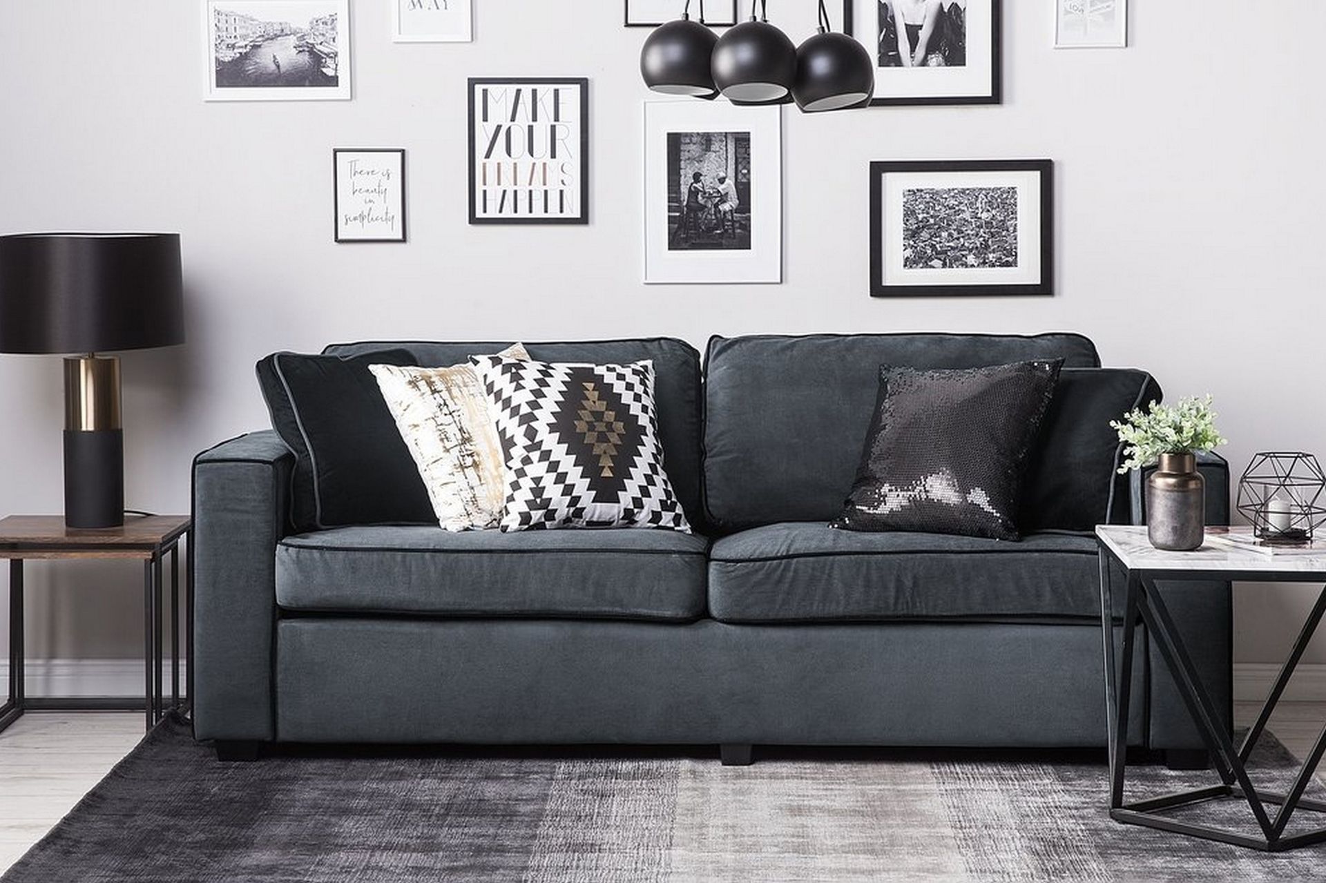 Falun Sofa 2-4 sæder - Grå - Møbler - Sofaer - 3 personers sofa