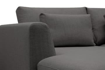 Florenz 3-personers Stofsofa - Mørkegrå - Møbler - Sofaer - 3 personers sofa