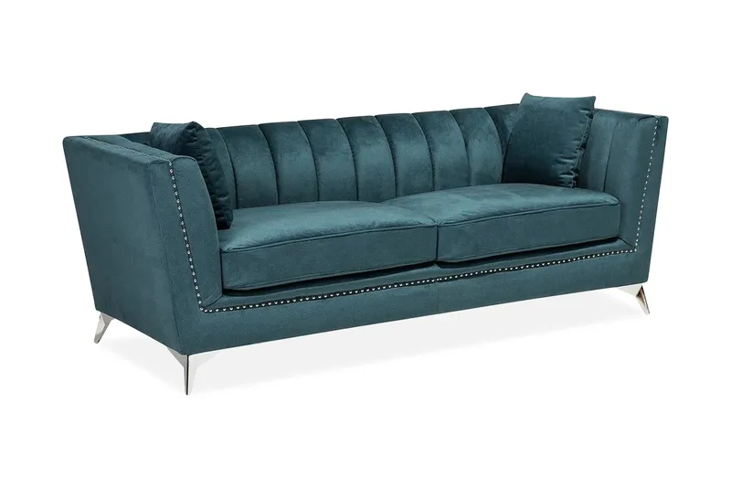 Gaula Sofa 3 sæder, Blå
