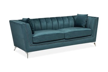 Gaula Sofa 3 sæder - Blå - Møbler - Sofaer - 3 personers sofa