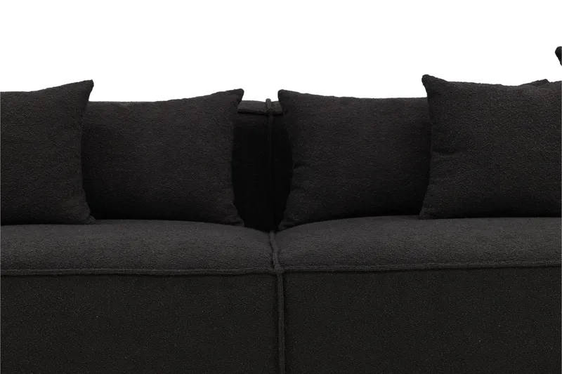 Gillholmen Sofa 3-sits - Sort/Mørkegrå - Møbler - Sofaer - 3 personers sofa