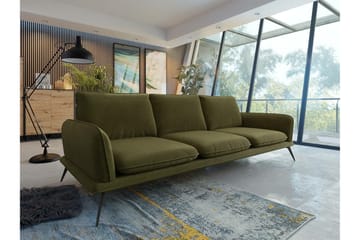 Graystone 3-pers. Sofa - Mørkegrøn - Møbler - Sofaer - 3 personers sofa